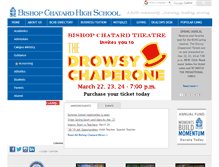 Tablet Screenshot of bishopchatard.org